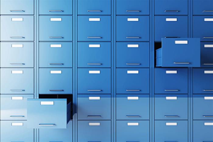 should agencies keep both paper and electronic copies of files?